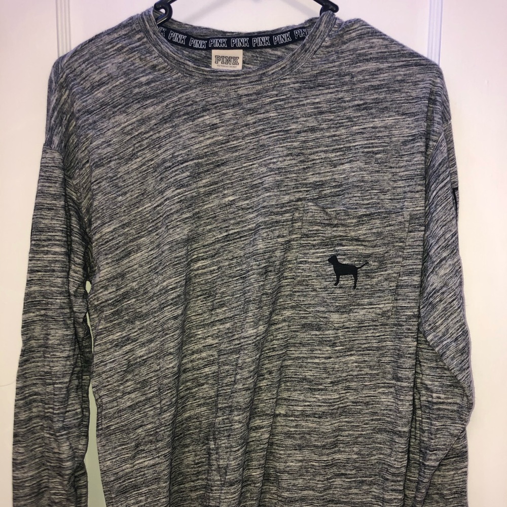 PINK VS GREY LONG SLEEVE